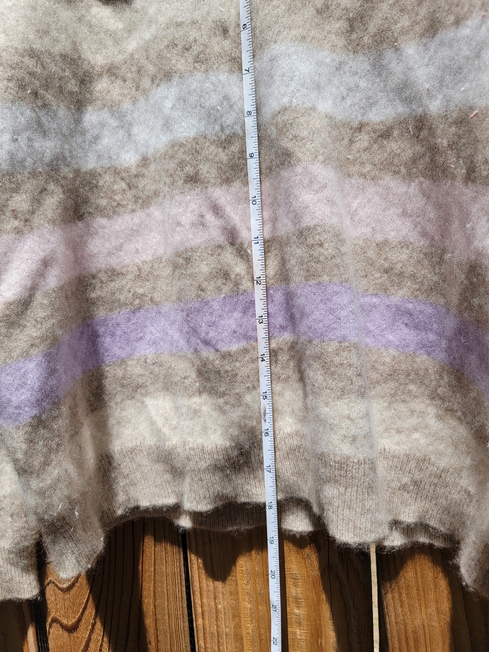 Cashmere Striped Sweater - Picture 5 of 7